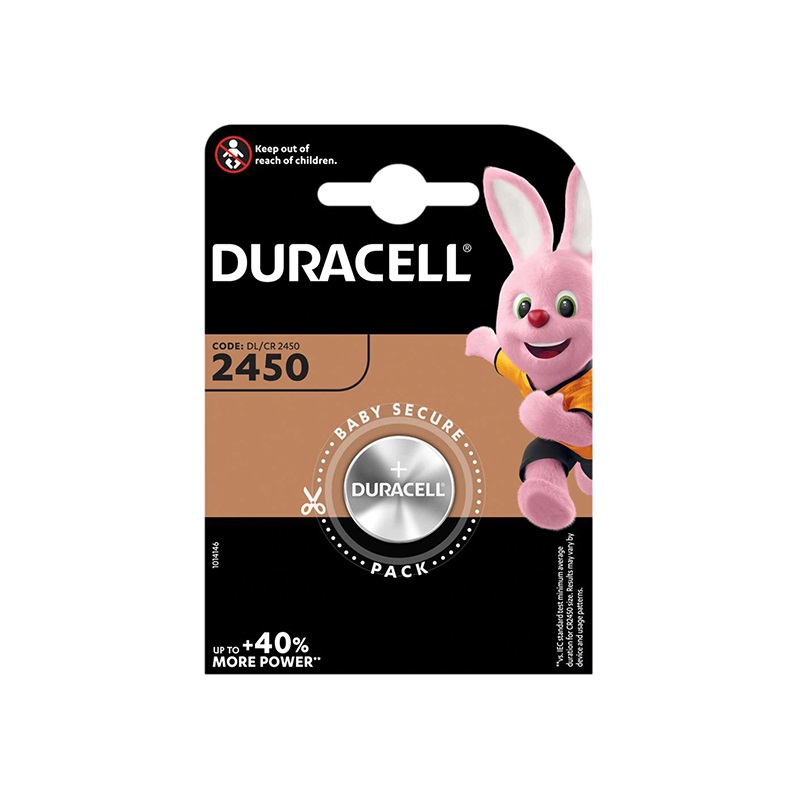 Elem gomb DURACELL DL2450 1-es