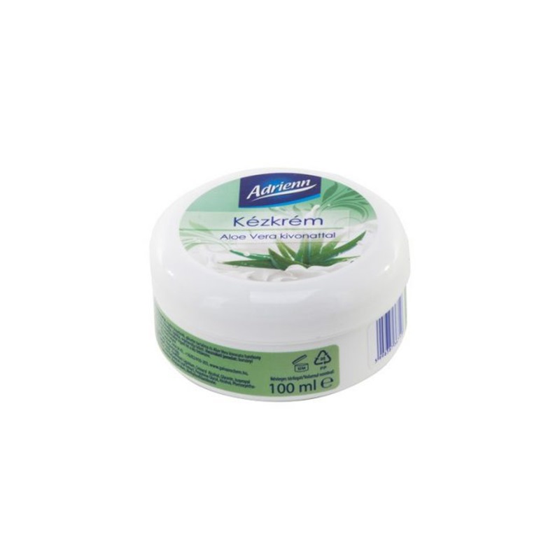 Kézkrém ADRIENN Aloe Vera 100 ml tégelyes