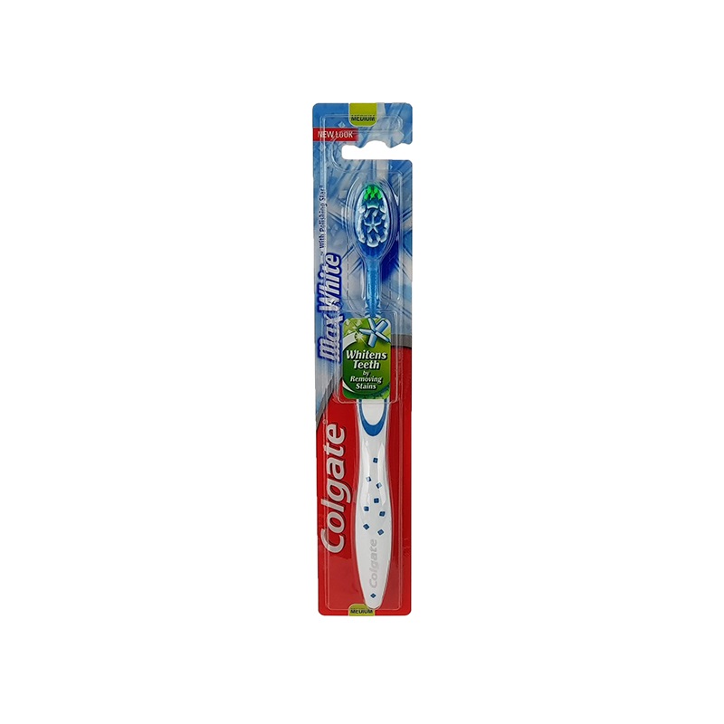 Fogkefe COLGATE Max White közepes sörtéjű