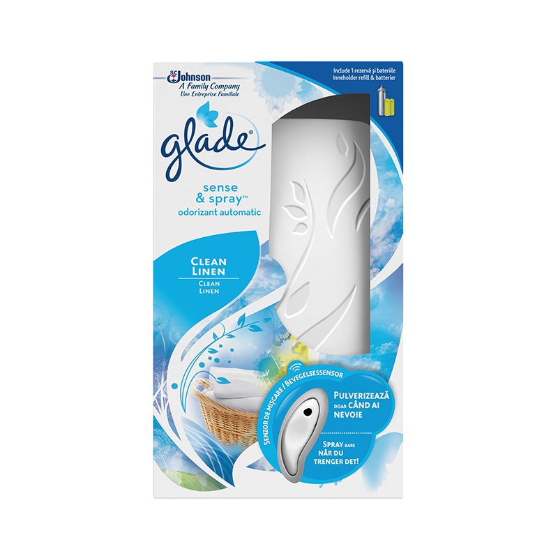 Automata légfrissítő GLADE Friss ruha 250ml