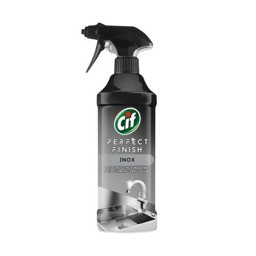 Zsíroldó CIF Inox Perfect Finish 435ml spray