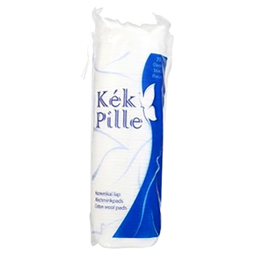 Kozmetikai lap KÉK PILLE varrott szélű 100 db