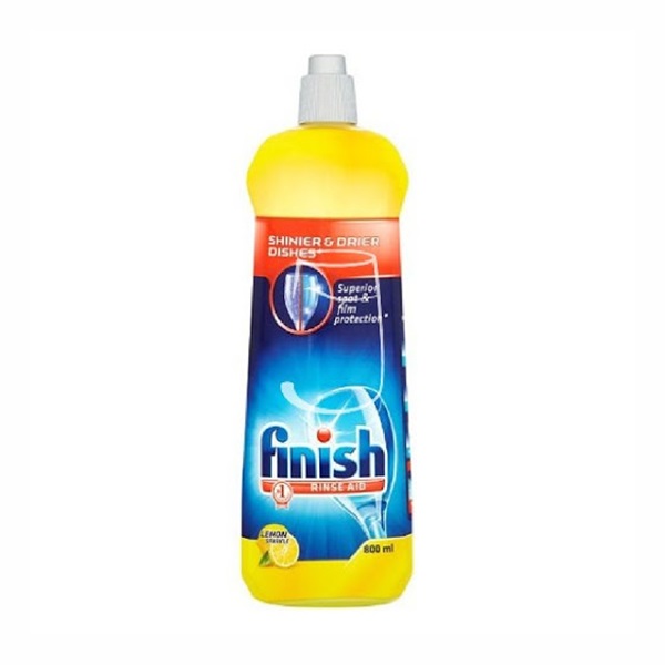 Mosogatógép öblítő FINISH Rinse Aid citrom 800 ml