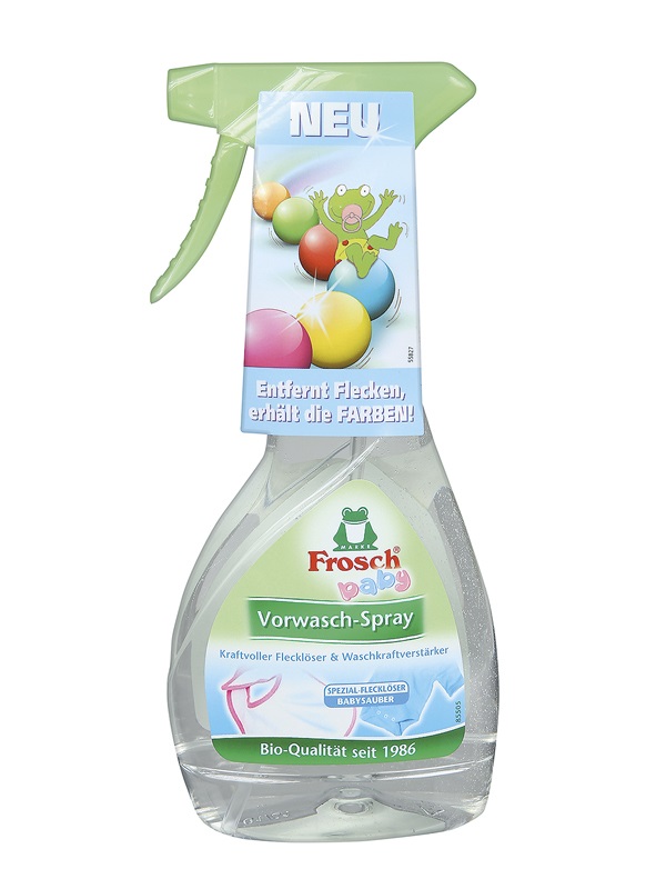 Folteltávolító aerosol FROSCH Baby környezetbarát 300ml