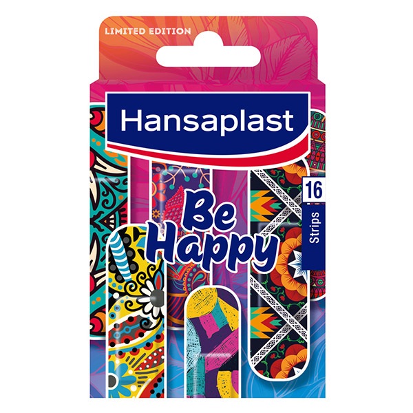 Sebtapasz HANSAPLAST Be Happy színes 16 db