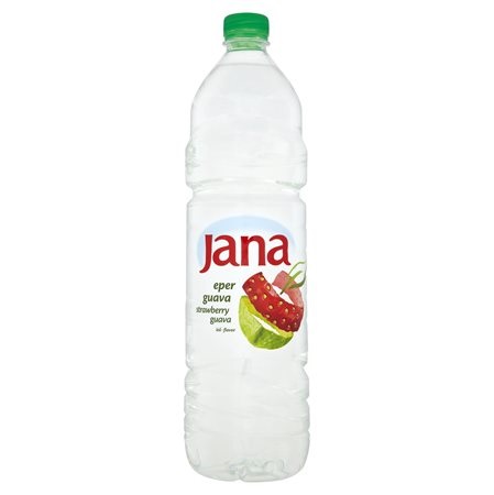 Ásványvíz szénsavmentes JANA eper-guava 1,5L