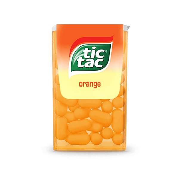 Cukordrazsé TIC TAC Orange 49g