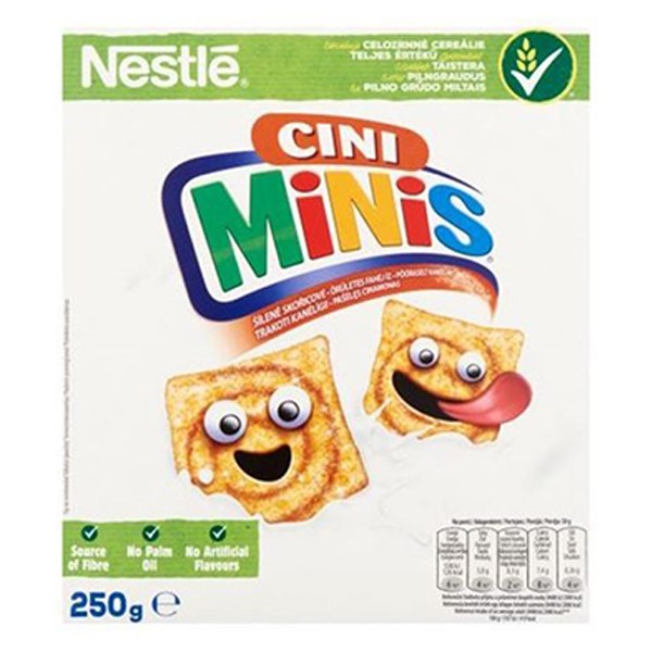Gabonapehely NESTLÉ Cini Minis fahéjas 250 g