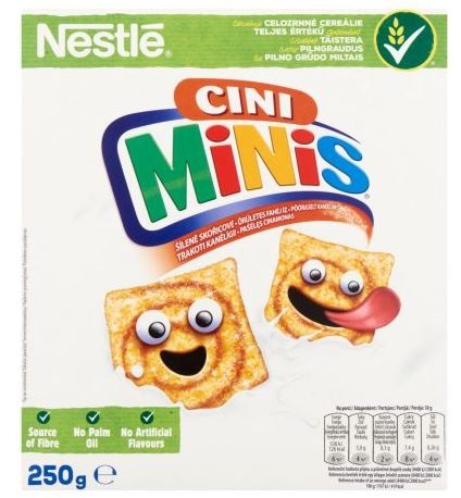 Gabonapehely NESTLÉ Cini Minis fahéjjas 250g