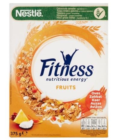 Gabonapehely NESTLÉ Fitness gyümölcsös 375g