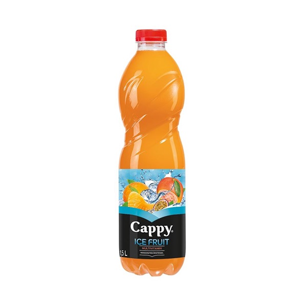 Üdítőital szénsavmentes CAPPY Ice Fruit Multivitamin 12%-os 1,5L