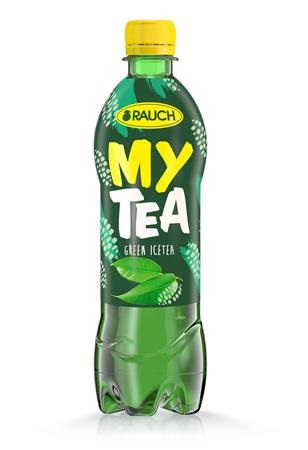 Üdítőital szénsavmentes RAUCH Mytea zöld tea 0,5L