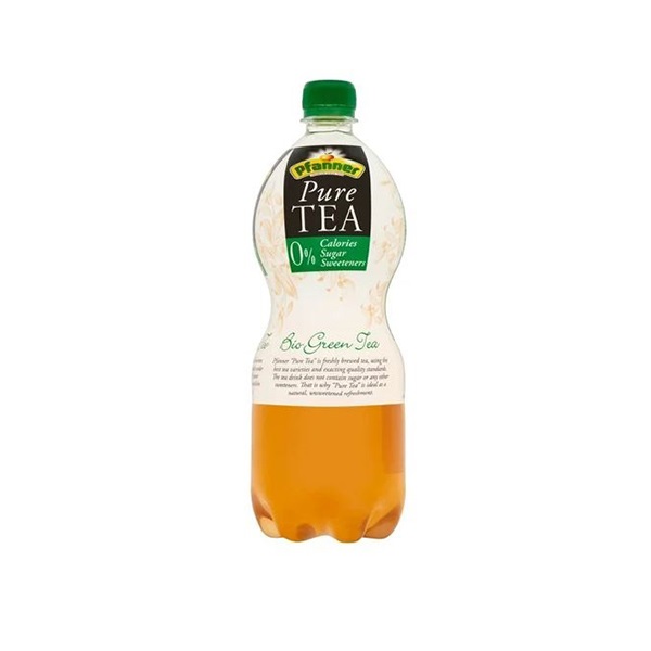 Üdítőital szénsavmentes PFANNER Bio Pure zöld tea 1L