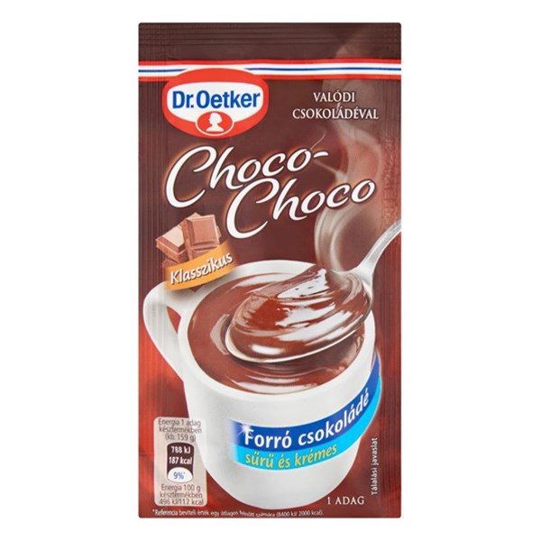 Forrócsokoládé instant DR OETKER Choco-Choco klasszikus 34 g