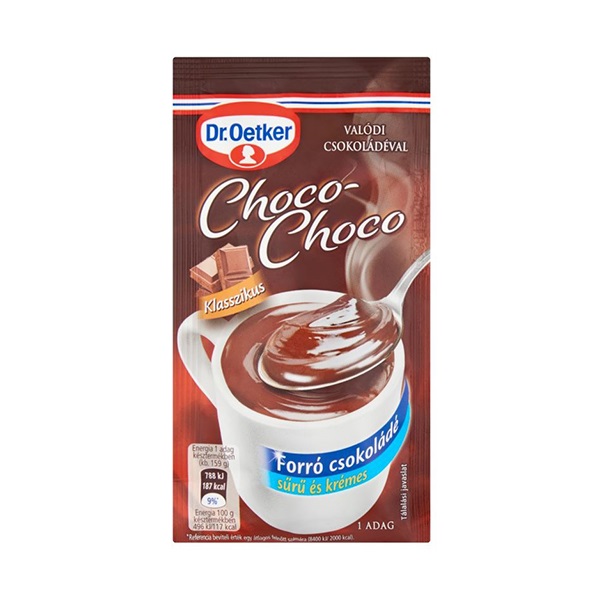 Forrócsokoládé instant DR OETKER Choco-Choco klasszikus 34g