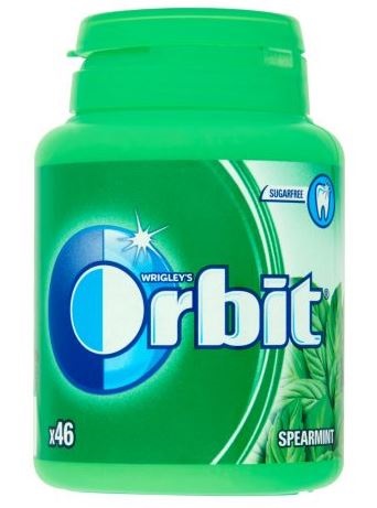 Rágógumi ORBIT Spearmint 64g