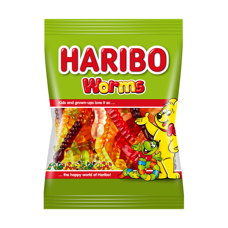 Gumicukor HARIBO Kukacok 100g