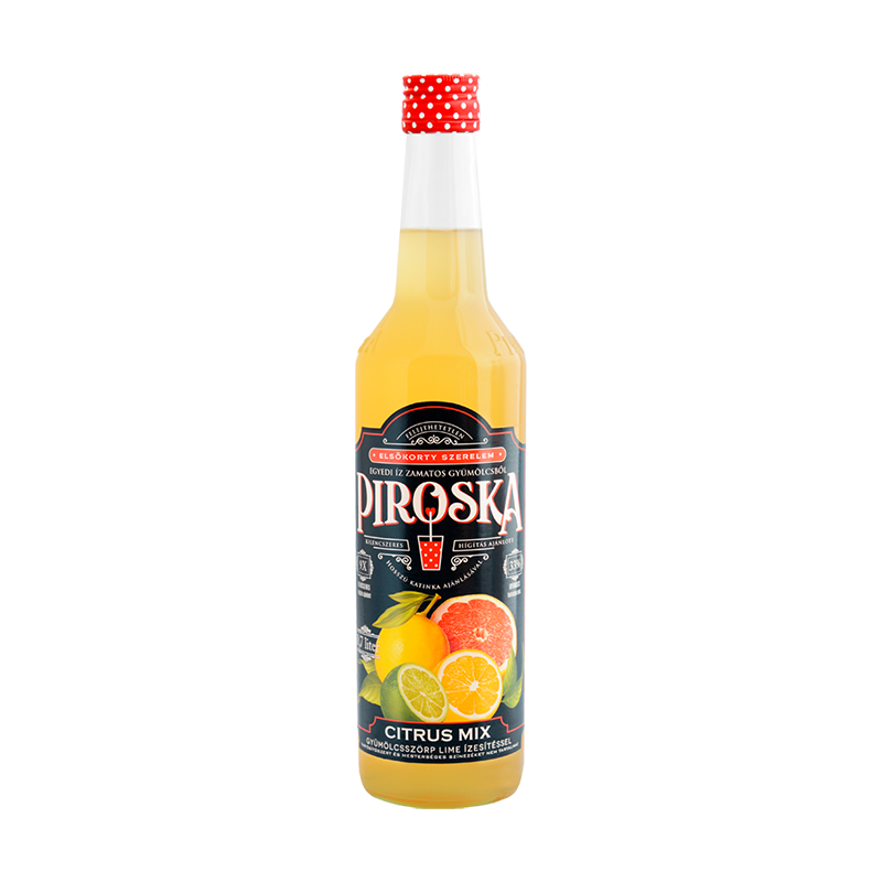 Szörp PIROSKA citrus mix 0,7l