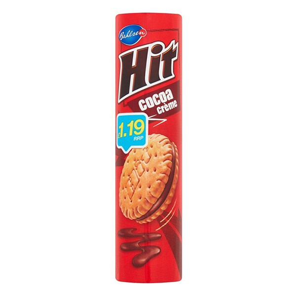 Keksz BAHLSEN HIT kakaós 220 g