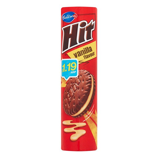 Keksz BAHLSEN HIT vaníliás 220 g