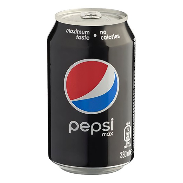 Üdítőital szénsavas PEPSI MAX cukormentes colaízű dobozos 0,33L