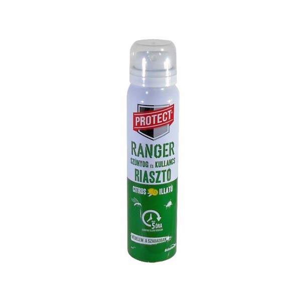 Rovarriasztó PROTECT Ranger szúnyog- kullancsriasztó citrus illat 100 ml spray