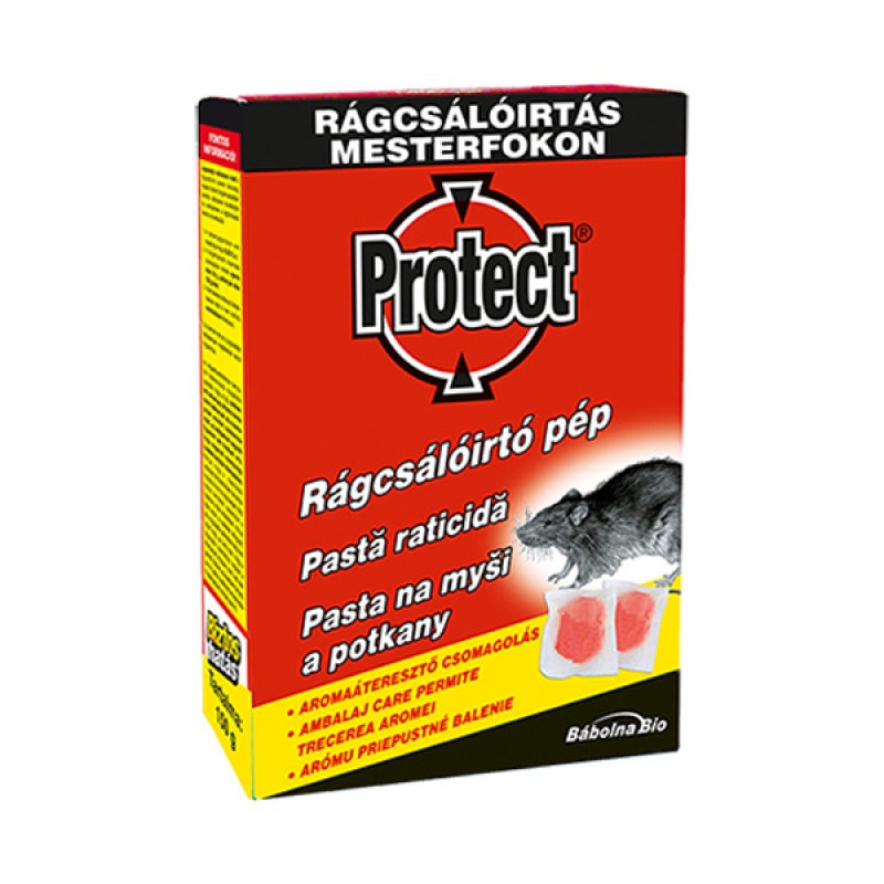 Rágcsálóirtó pép PROTECT 150 gr