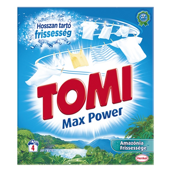 Mosópor TOMI Max Power Amazónia 4 mosás 260 g