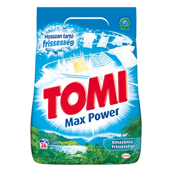 Mosópor TOMI Max Power Amazónia 36 mosás 2,34 kg