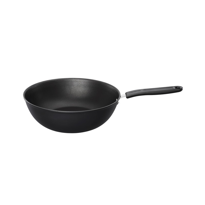 Serpenyő wok FISKARS Functional Form rozsdamentes 28cm