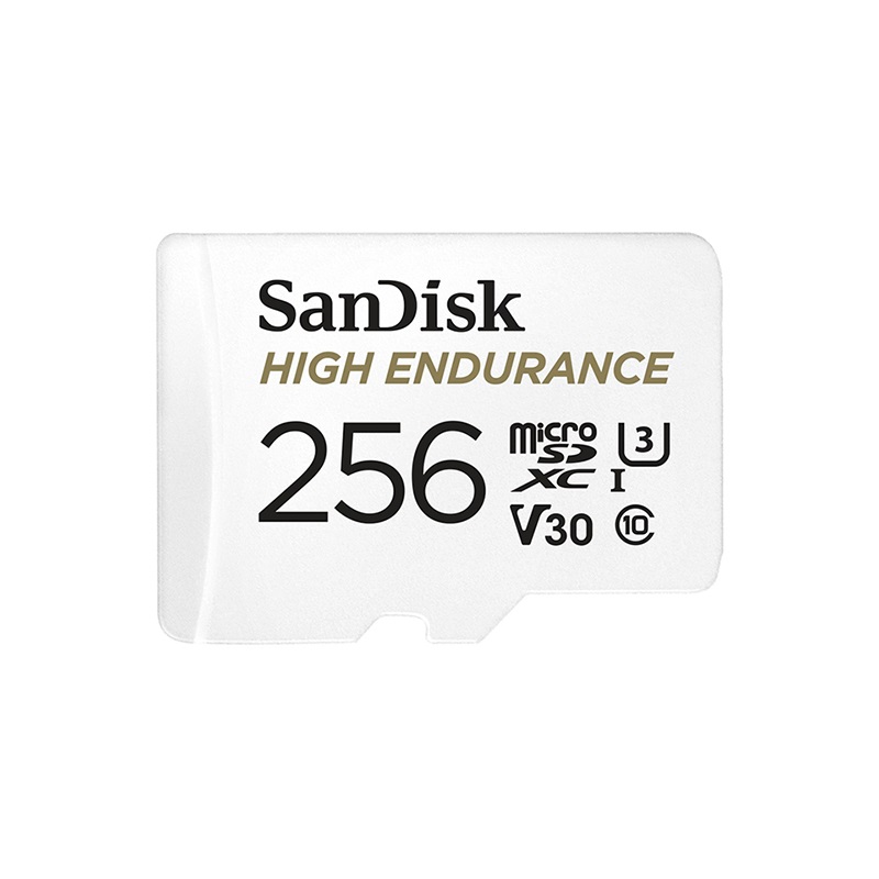 Memóriakártya SANDISK microSDXC High Endurance U3 V30 256 GB