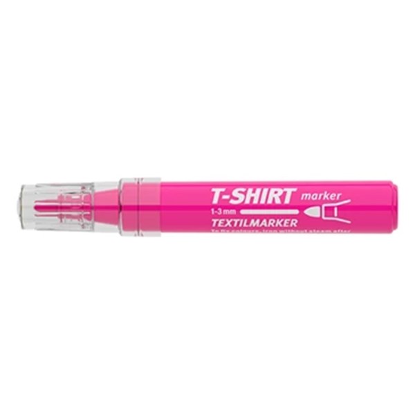 Textilmarker ICO T-Shirt flour rózsa