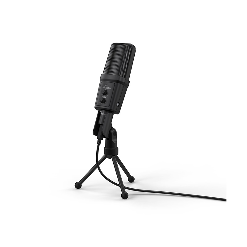 Mikrofon HAMA uRage Stream 700HD USB asztali állvánnyal fekete