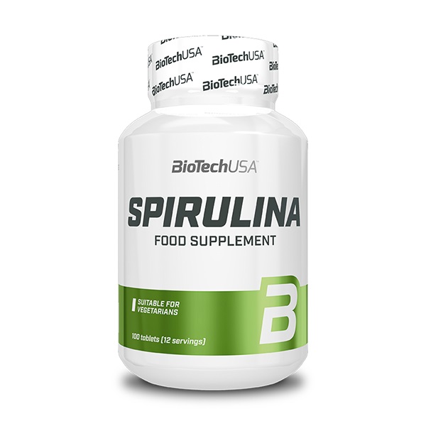 Vitamin BIOTECHUSA Spirulina 100 db tabletta