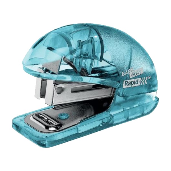 Tűzőgép ESSELTE Colour`Ice asztali mini 10 lap 24/6 kék