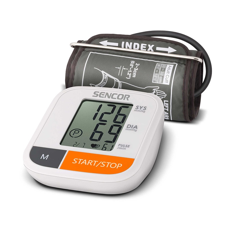 Vérnyomásmérő SENCOR SBP 6800WH LCD fehér