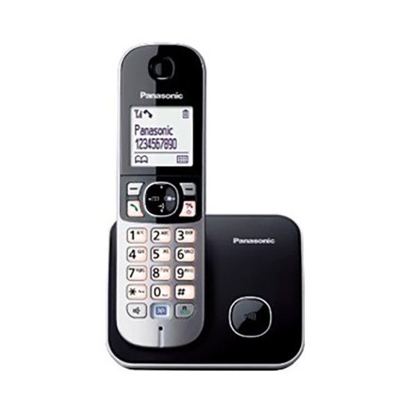 Telefon dect PANASONIC KXTG6811 vezeték nélküli ezüst