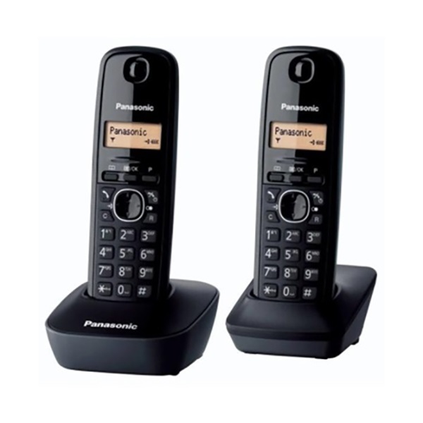 Telefon dect PANASONIC KXGT1612HGH vezeték nélküli fekete