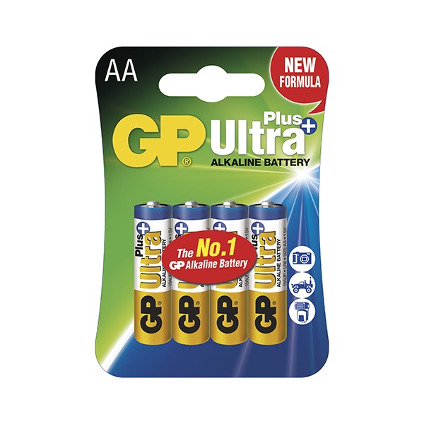 Elem ceruza GP Ultra Plus AA 4db/bliszter