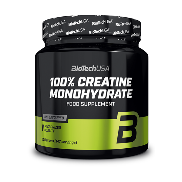 Étrend-kiegészítő italpor BioTechUSA 100% Creatine Monohydrate 500 g