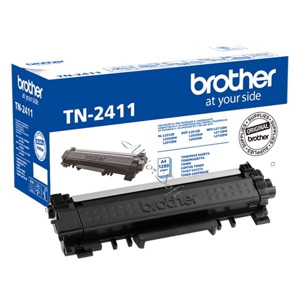 Toner BROTHER TN-2411 fekete 1,2K