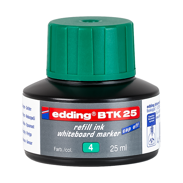 Tinta EDDING BTK25 táblamarkerhez 25 ml zöld