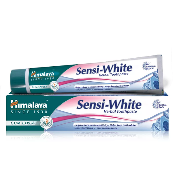 Fogkrém HIMALAYA Sensi White fogfehérítő gyógynövényes érzékeny fogakra 75ml