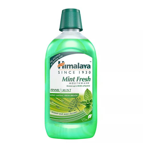 Szájvíz HIMALAYA Mint Fresh gyógynövényes frissítő 450ml