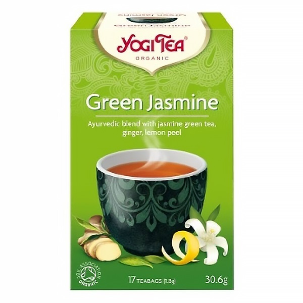 Zöld tea bio YOGI TEA Jázminos 17 filter/doboz