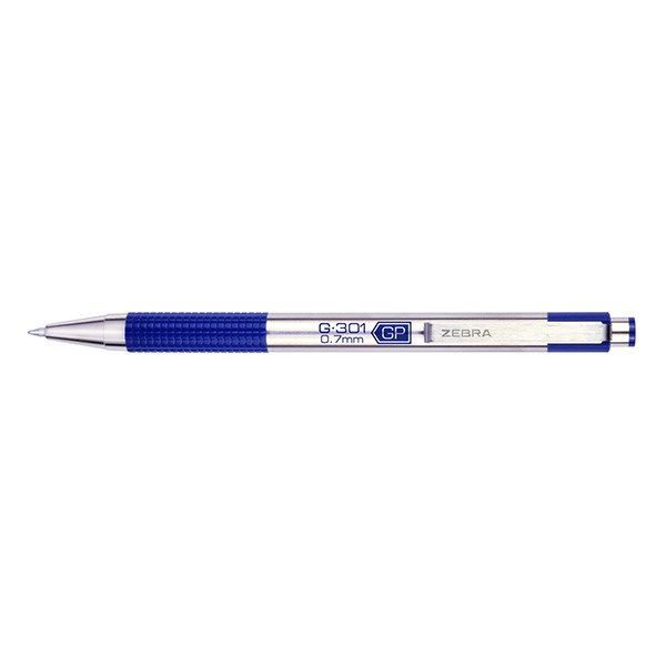 Zseléstoll ZEBRA G-301 0,7 mm kék