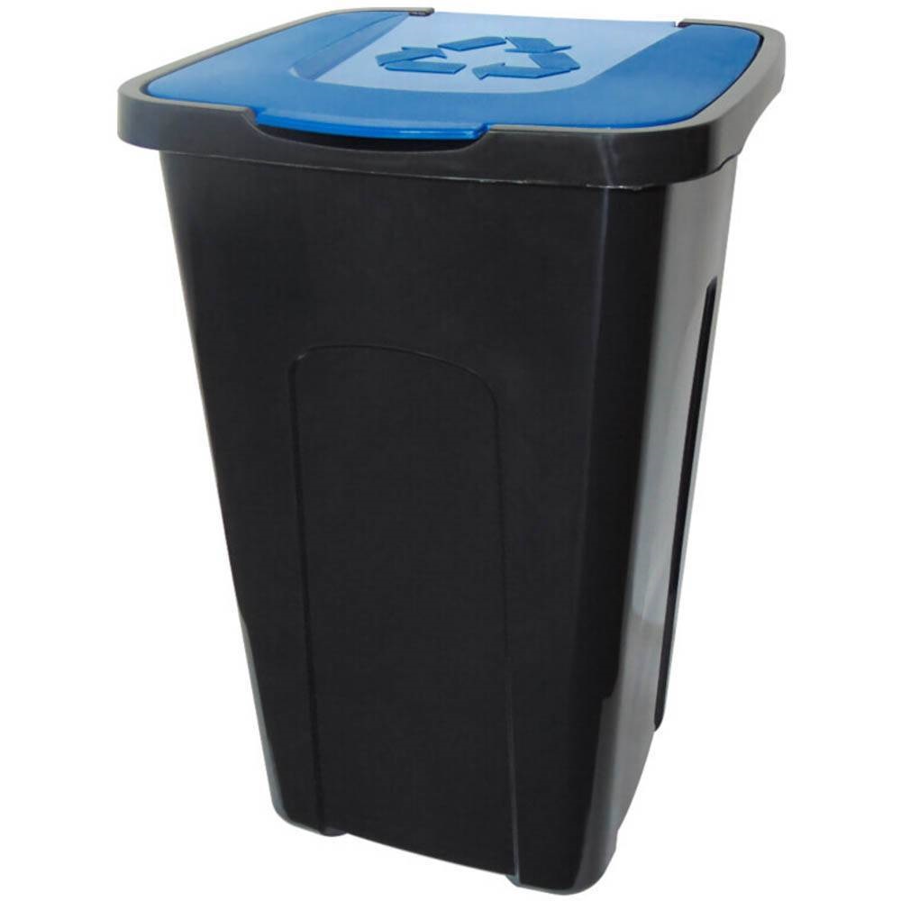 Szemetes szelektív hulladékgyűjtő GREG kék 50l