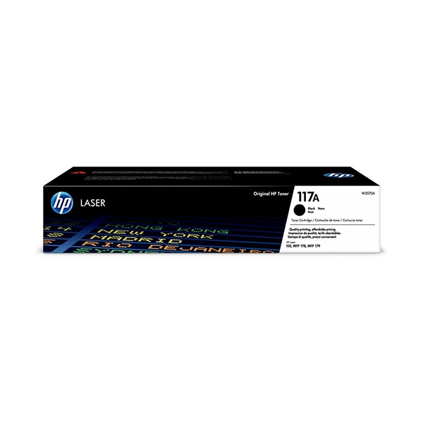 Toner HP W2070A (117A) fekete 1K