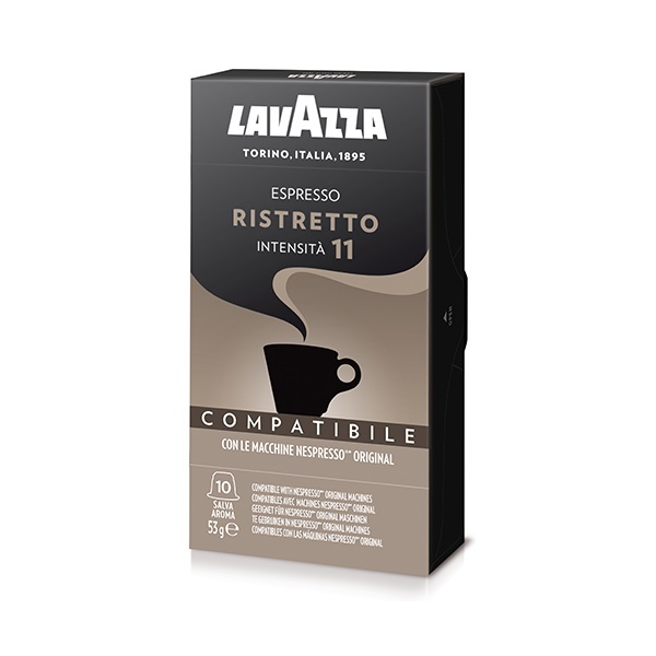 Kávékapszula LAVAZZA Nespresso Ristretto 10 kapszula/doboz