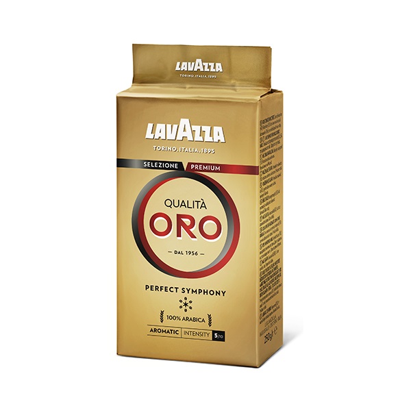 Kávé őrölt LAVAZZA Qualita Oro fémdobozos 250g